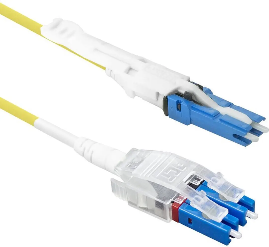 ACT Singlemode OS2 Twist Uniboot Glasvezelkabel 0,5m
