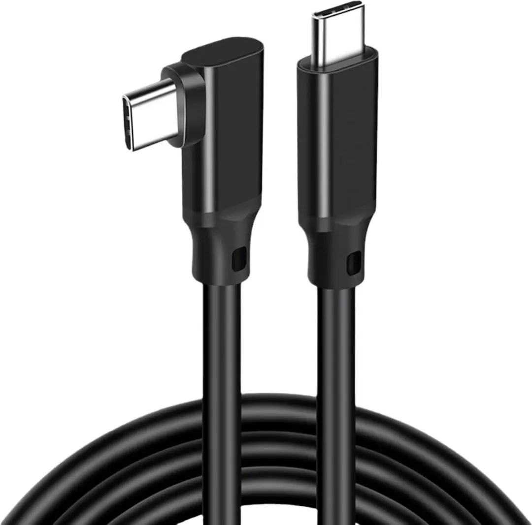 NÖRDIC USBC-147 USB-C Haakse Kabel 3m