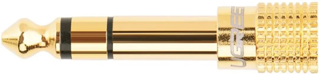UGREEN 3.5mm naar 6.3mm Jack Adapter - Goud