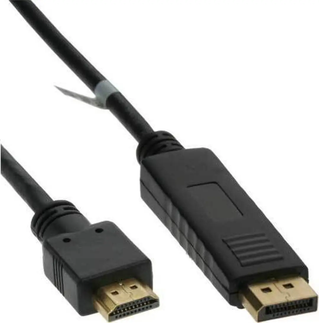 InLine DisplayPort naar HDMI Kabel 1.1/1.3 - 2m - Zwart