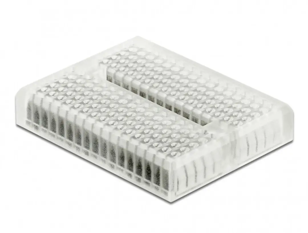 Mini Breadboard met 170 insteekpunten / transparant