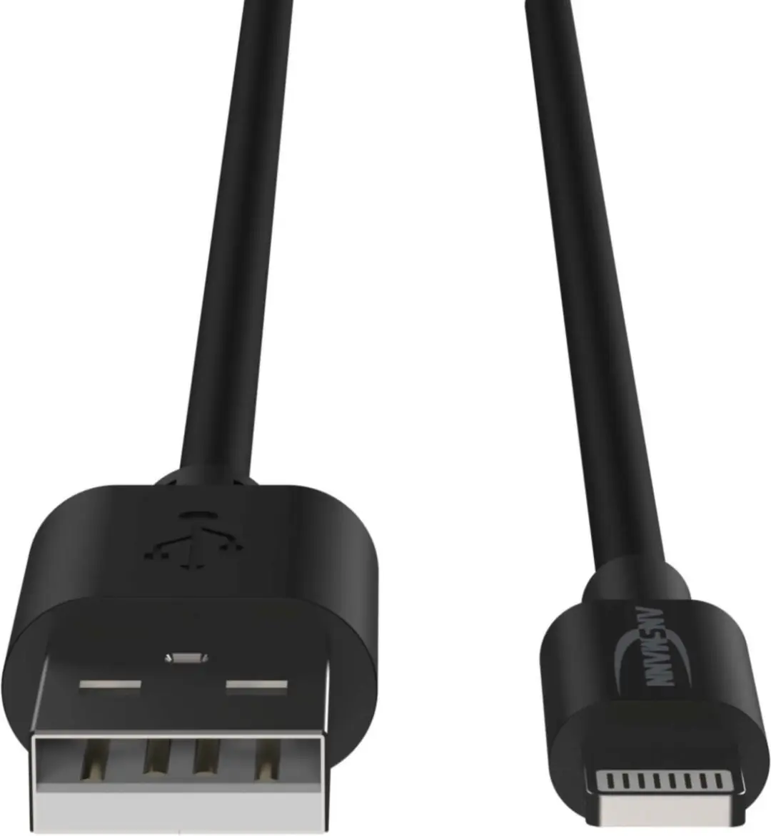 Ansmann Lightning-kabel 1m - Zwart