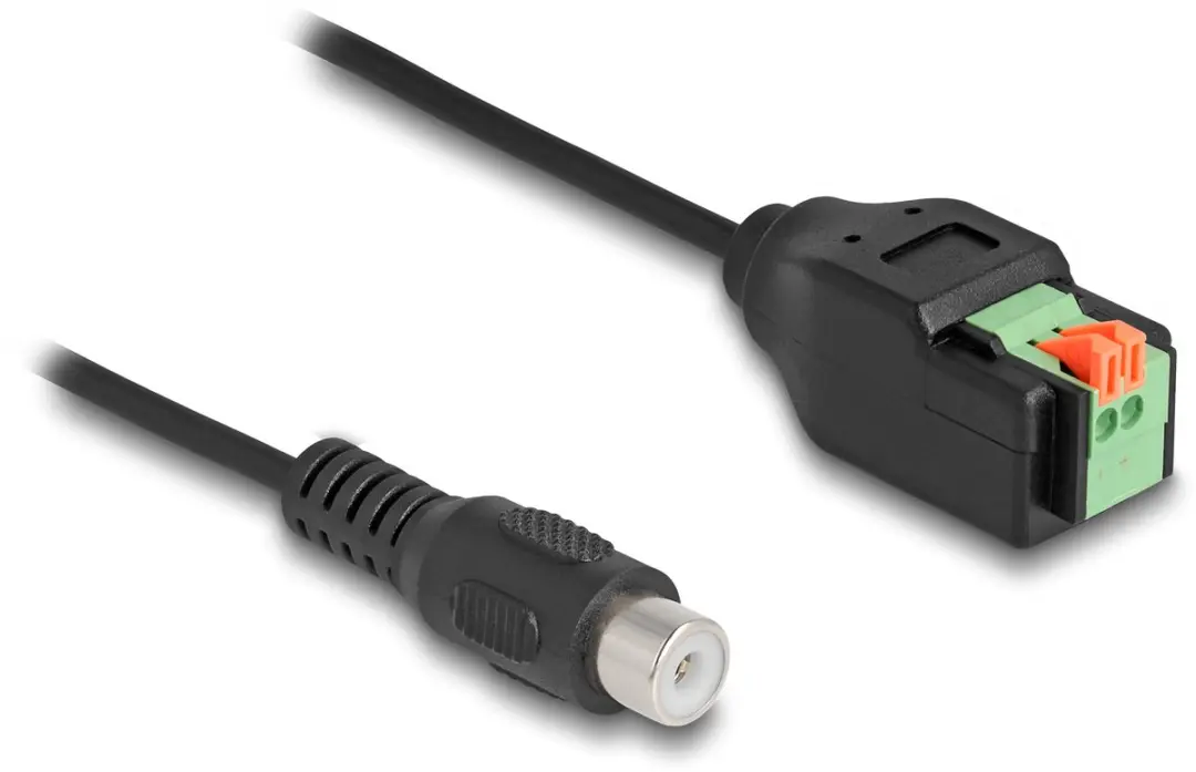 Delock RCA naar Terminal Block Adapter 15cm
