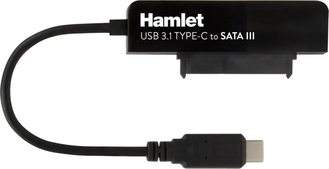 Hamlet XADTC-SATA USB 3.1 Type C Tussenstuk