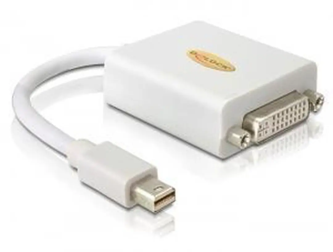 Delock Mini DisplayPort naar DVI Adapter 1920x1200 - 0,15m - Wit