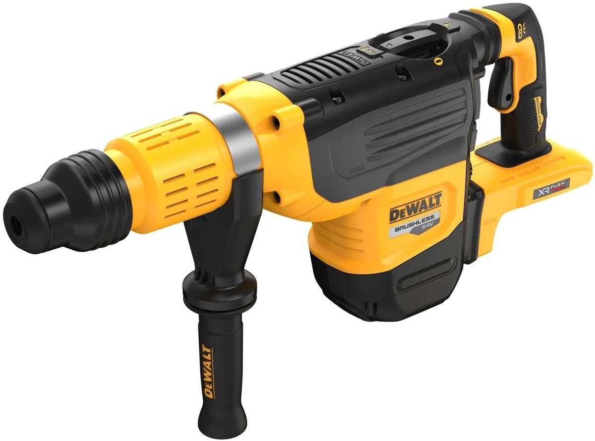 DeWalt DCH775N XR FlexVolt SDS-Max Accu Combihamer 19,4J - 54V - Zwart/Geel