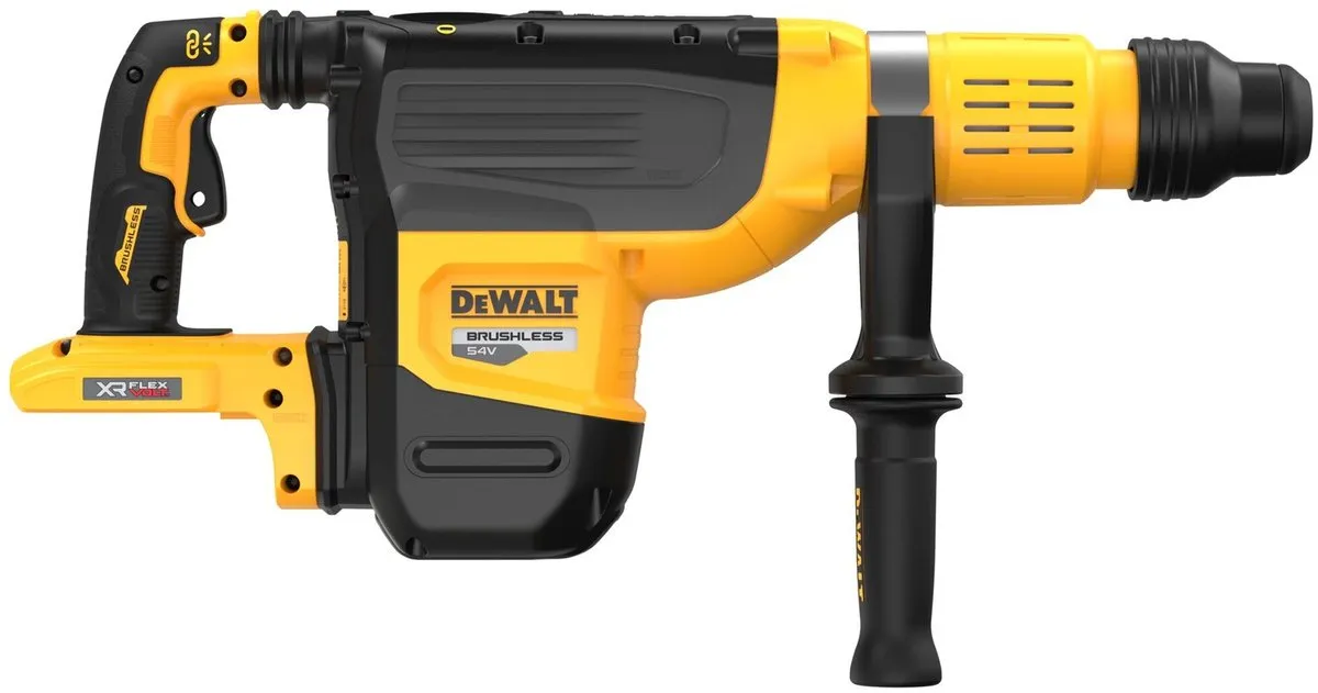DeWalt DCH775N XR FlexVolt SDS-Max Accu Combihamer 19,4J - 54V - Zwart/Geel