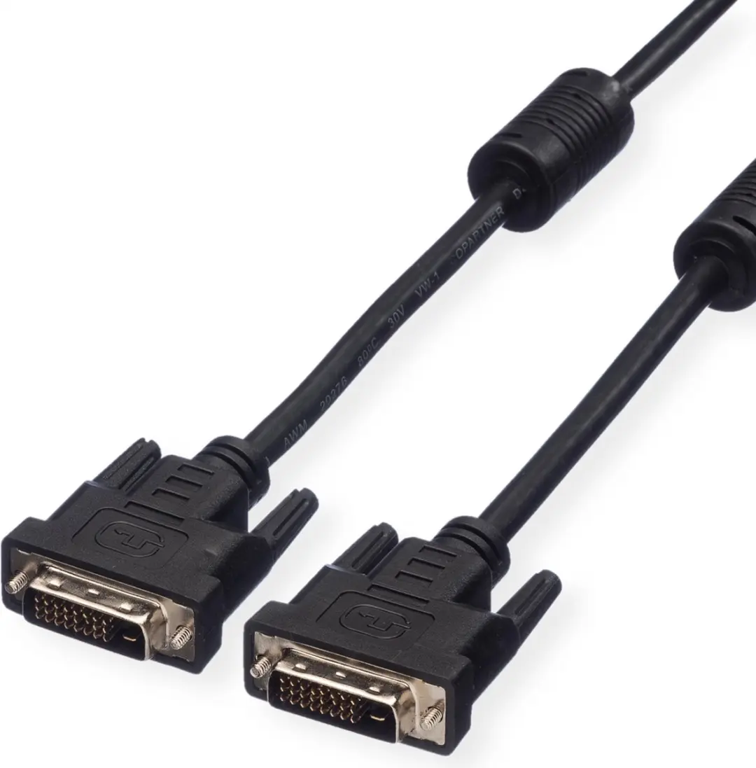 VALUE DVI monitor kabel, DVI M-M, (24+1) dual link, 7,5 m