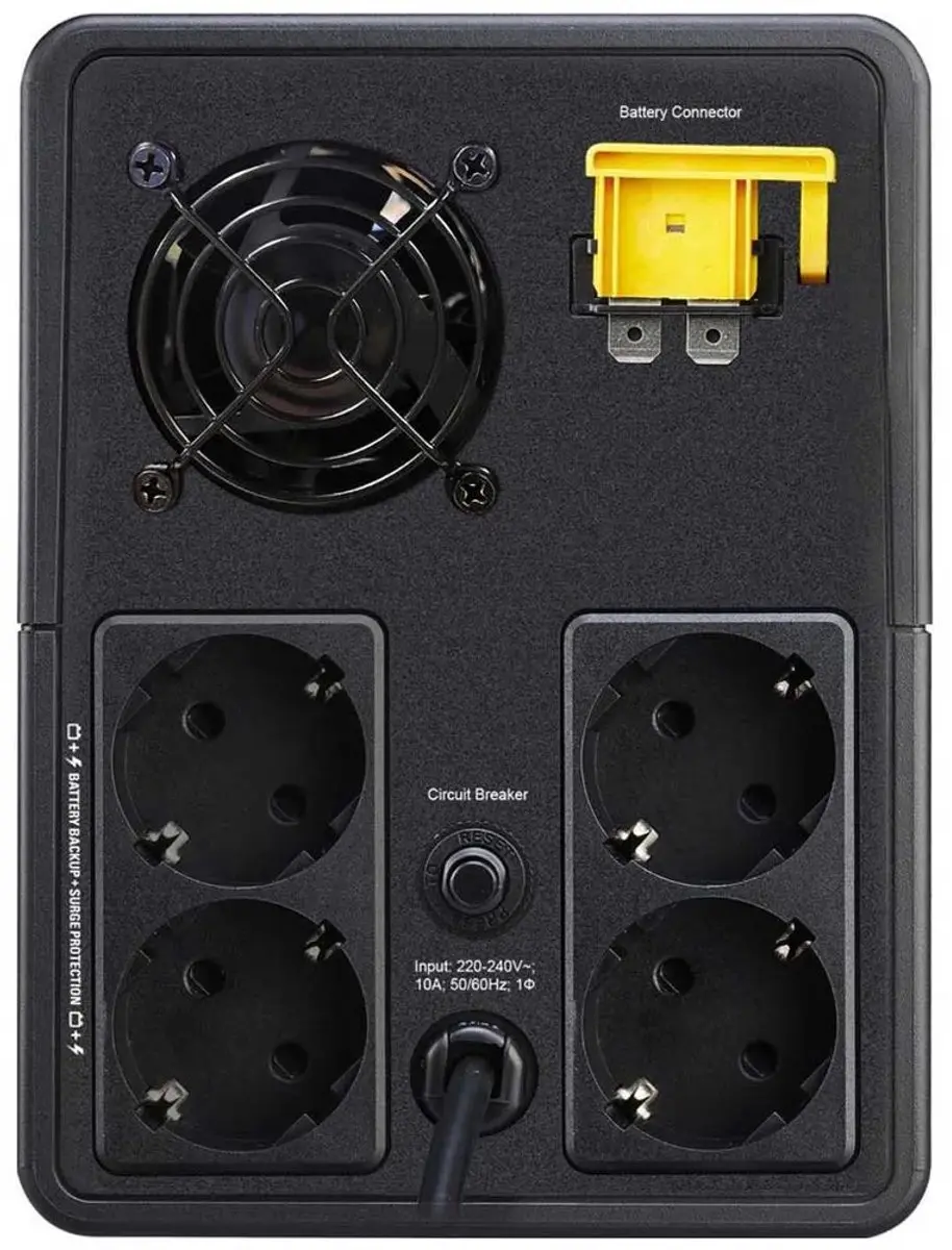 APC Back-UPS BVX2200LI-GR Noodstroomvoeding 2200VA - 4 Stopcontacten