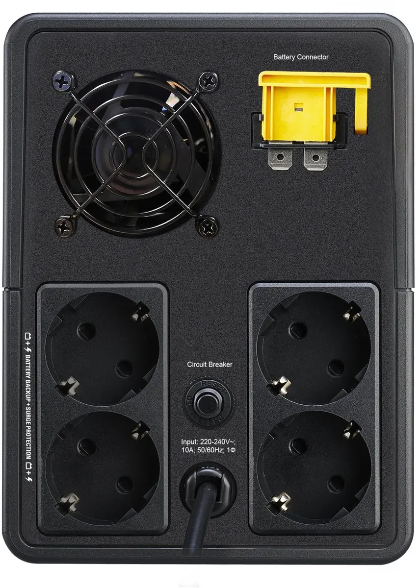 APC Back-UPS BVX2200LI-GR Noodstroomvoeding 2200VA - 4 Stopcontacten