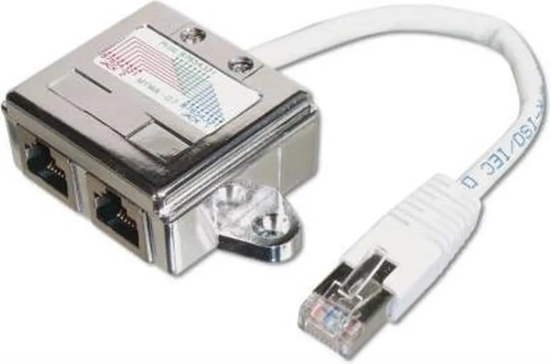 Digitus Cat5 kabel 0.19 meter Wit