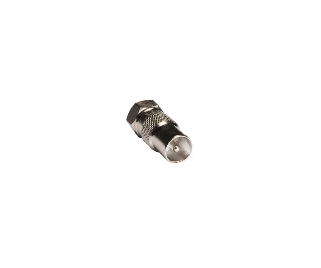 Konig KNS41953M Coax-Adapter F-F Male - Zilver