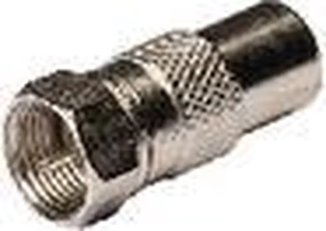Konig KNS41953M Coax-Adapter F-F Male - Zilver