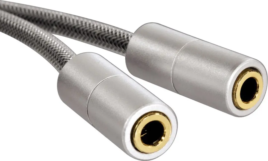 Hama Audio Adapter iPad 3.5mm - 2x 3.5mm Zilver