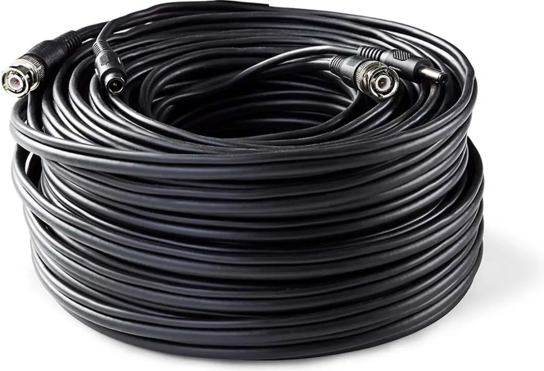 Nedis CCTV-Security Kabel BNC/DC 30m