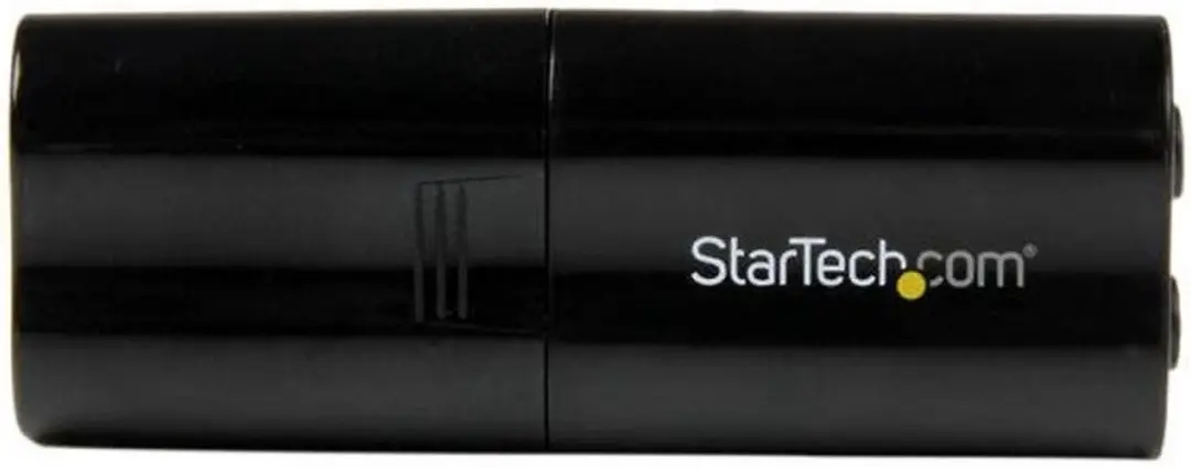 Startech ICUSBAUDIOB USB Geluidskaart - Zwart