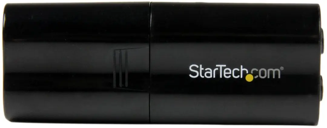 Startech ICUSBAUDIOB USB Geluidskaart - Zwart