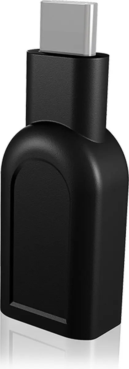 Icy Box IB-CB003 USB-C Adapter - USB 3.0 A - Zwart