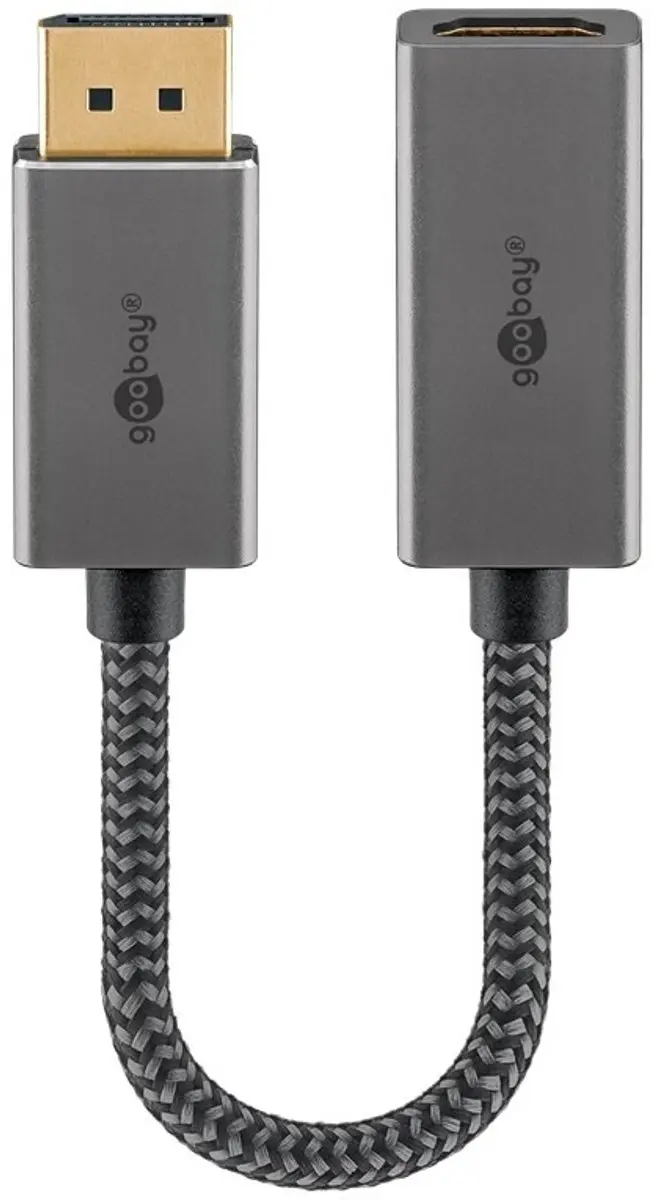 Goobay Plus DisplayPort HDMI-adapter 4K 60Hz