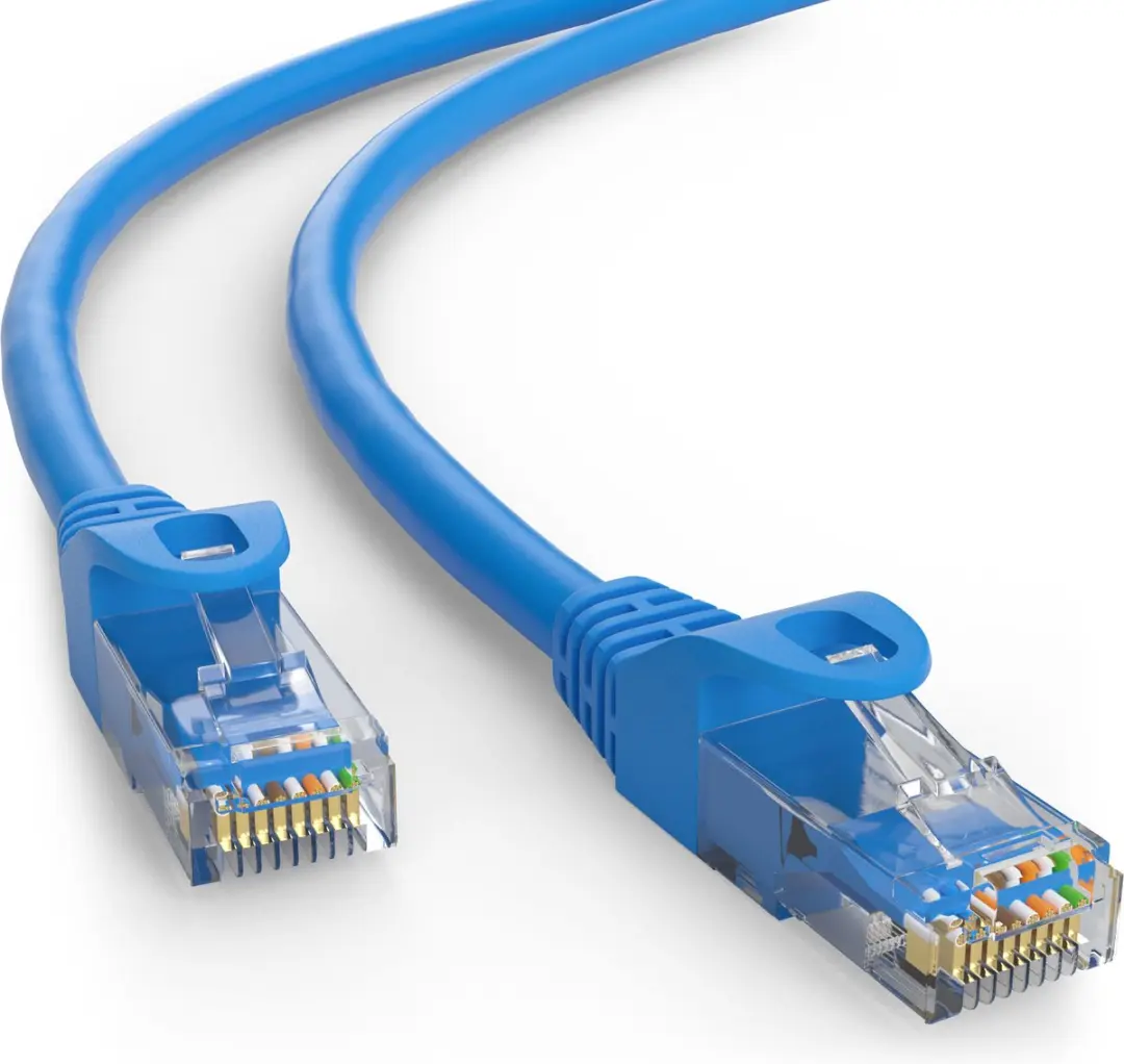 Wentronic CAT6 Netwerkkabel RJ45 - 7m - Blauw