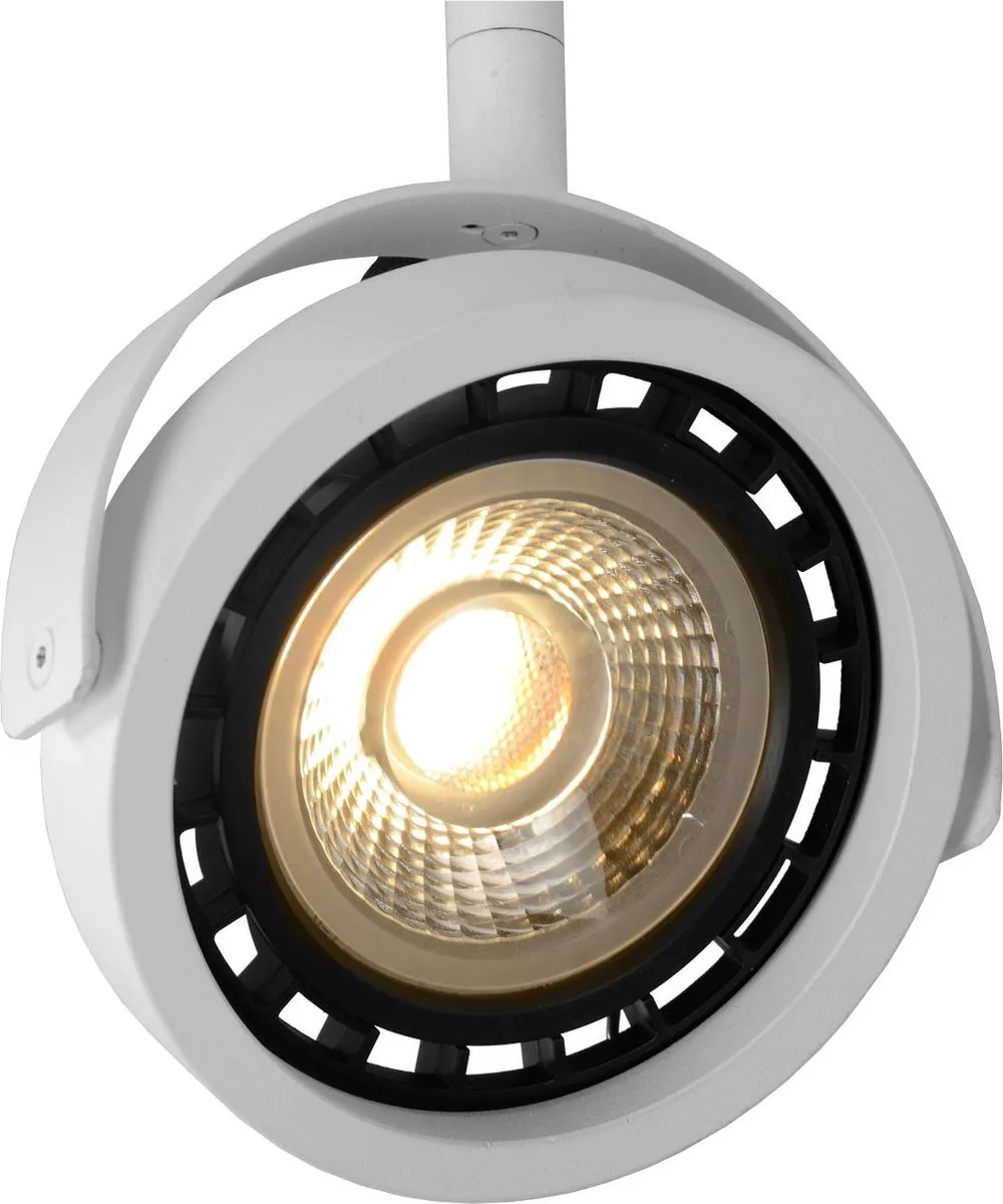 Lucide TALA LED - Plafondspot - LED Dim to warm - GU10 (ES111) - 1x12W 2200K/3000K - Wit