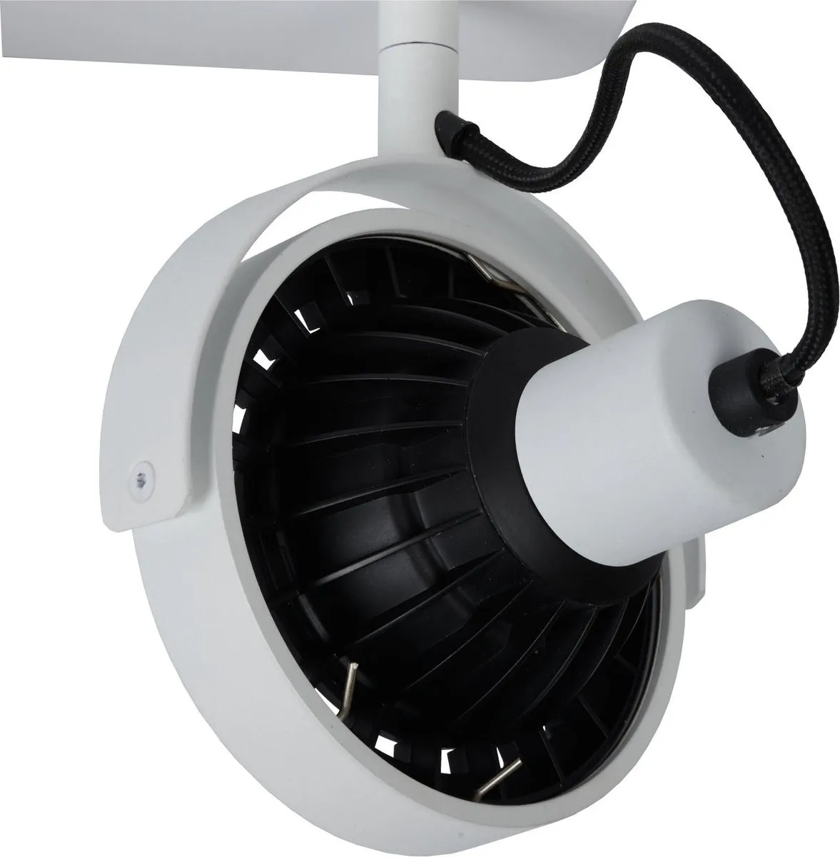 Lucide TALA LED - Plafondspot - LED Dim to warm - GU10 (ES111) - 1x12W 2200K/3000K - Wit