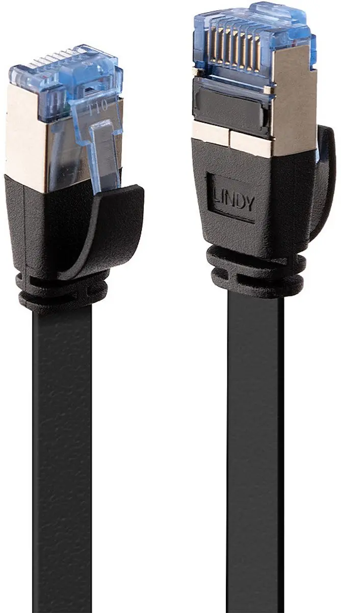 Lindy 47480 RJ45 Netwerkkabel CAT 6A U/FTP 0,30m - Zwart