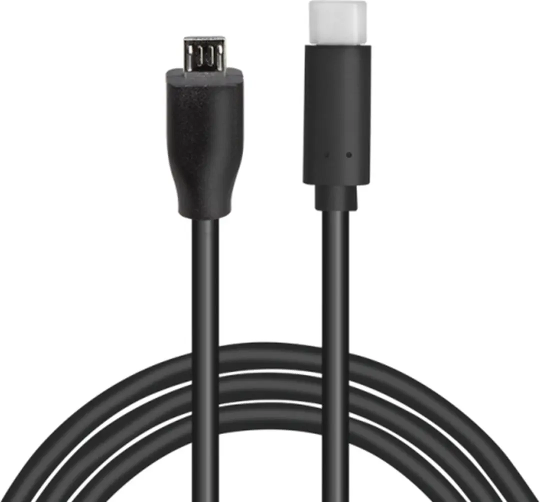 Logilink CU0197 USB 2.0 Kabel - USB-C naar Micro-USB - 1m - Zwart