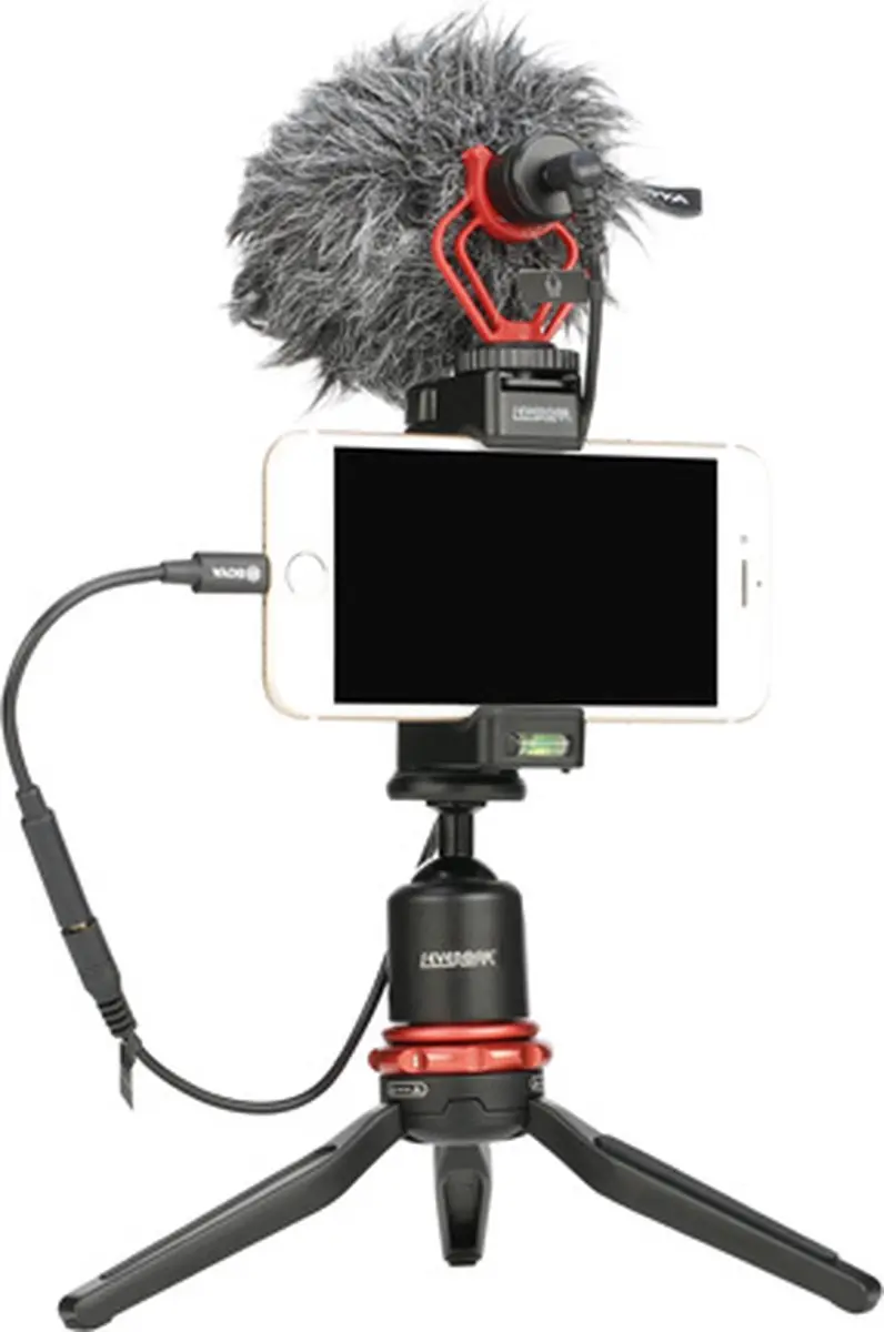 Boya BY-K3 Adapter 3,5mm TRRS naar Lightning - Zwart - afbeelding 6 van 6