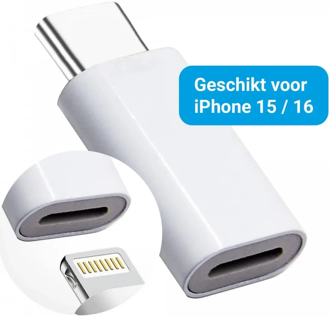 Lightning naar USB-C Adapter 60W