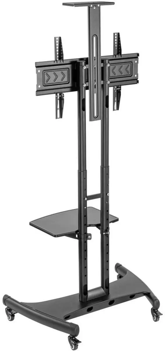 SpeaKa Professional SP-TVC-710 TV-wagen 75" - Zwart