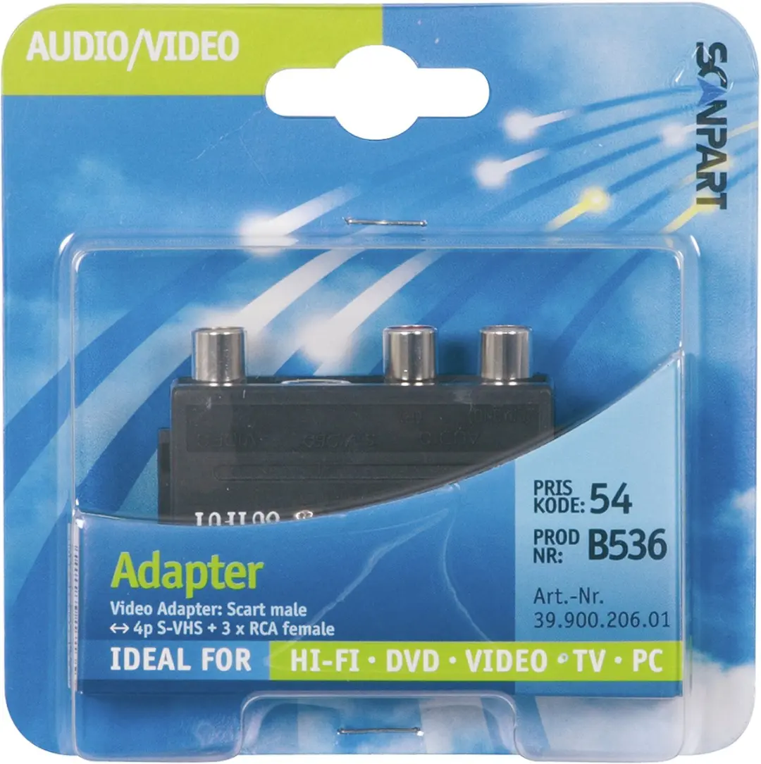 Scanpart Scart AV Adapter