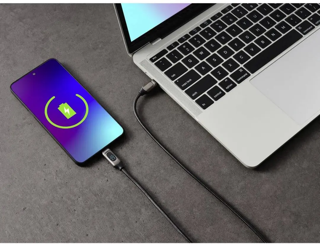 Renkforce RF-6249292 USB-C Kabel 0.5m - Zilver