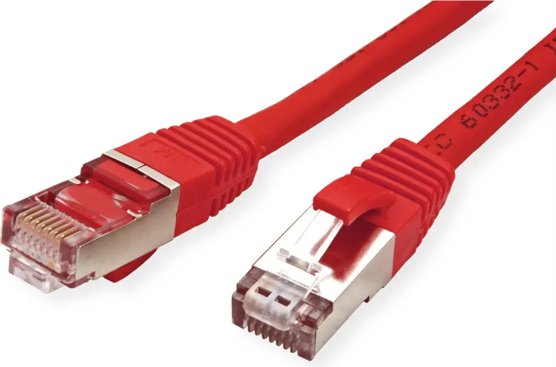 Value Patchkabel Cat.6 S/FTP LS0H Rood 1,5m