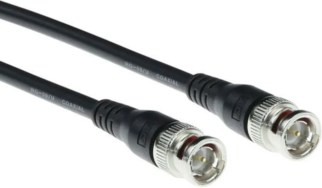 ACT RG58 Patchkabel Q70025 - 50 Ohm - 25 cm - Zwart