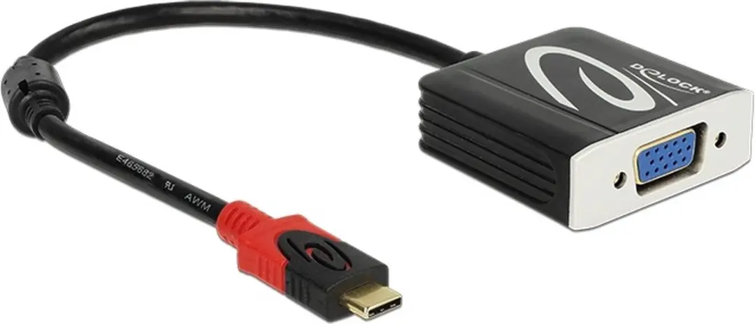Delock USB-C naar VGA Adapter DP Alt Mode 1920x1200