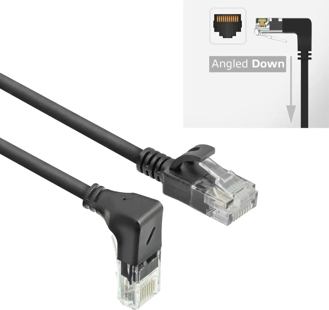 ACT DC3900 Patchkabel CAT6A U/UTP 0,5m