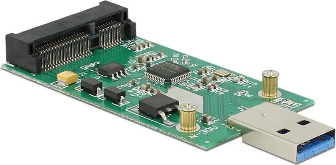 USB3.0 USB-A naar mSATA converter