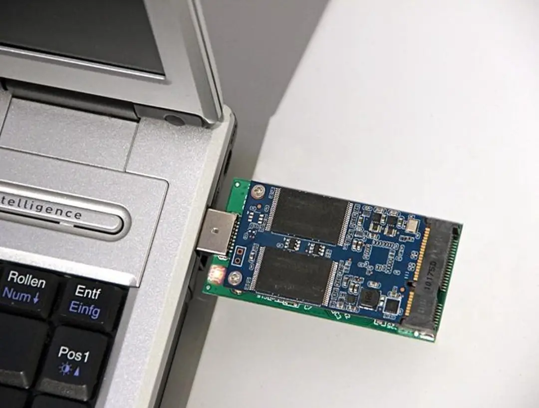 USB3.0 USB-A naar mSATA converter