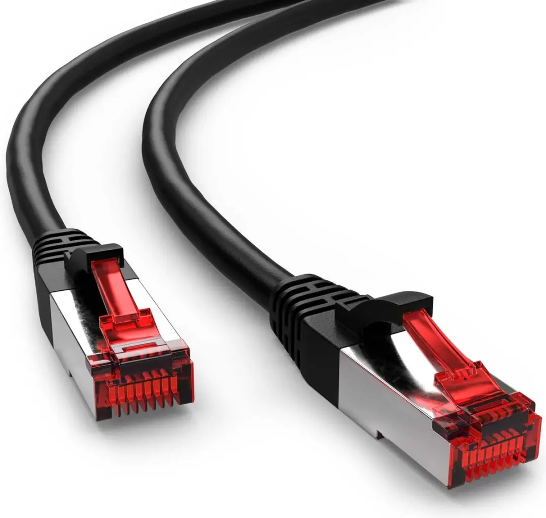 Goobay Wentronic 68698 Cat 6 UTP-kabel RJ45 3m - Zwart