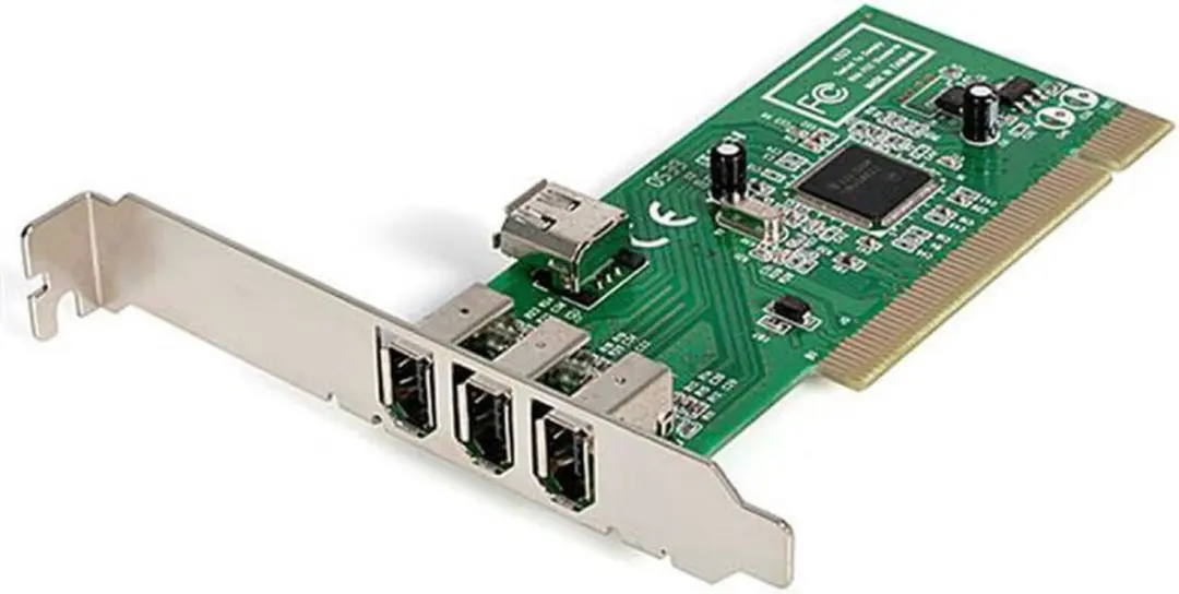 Startech PCI1394MP FireWire Adapter - 4 Poorten - Grijs-Groen