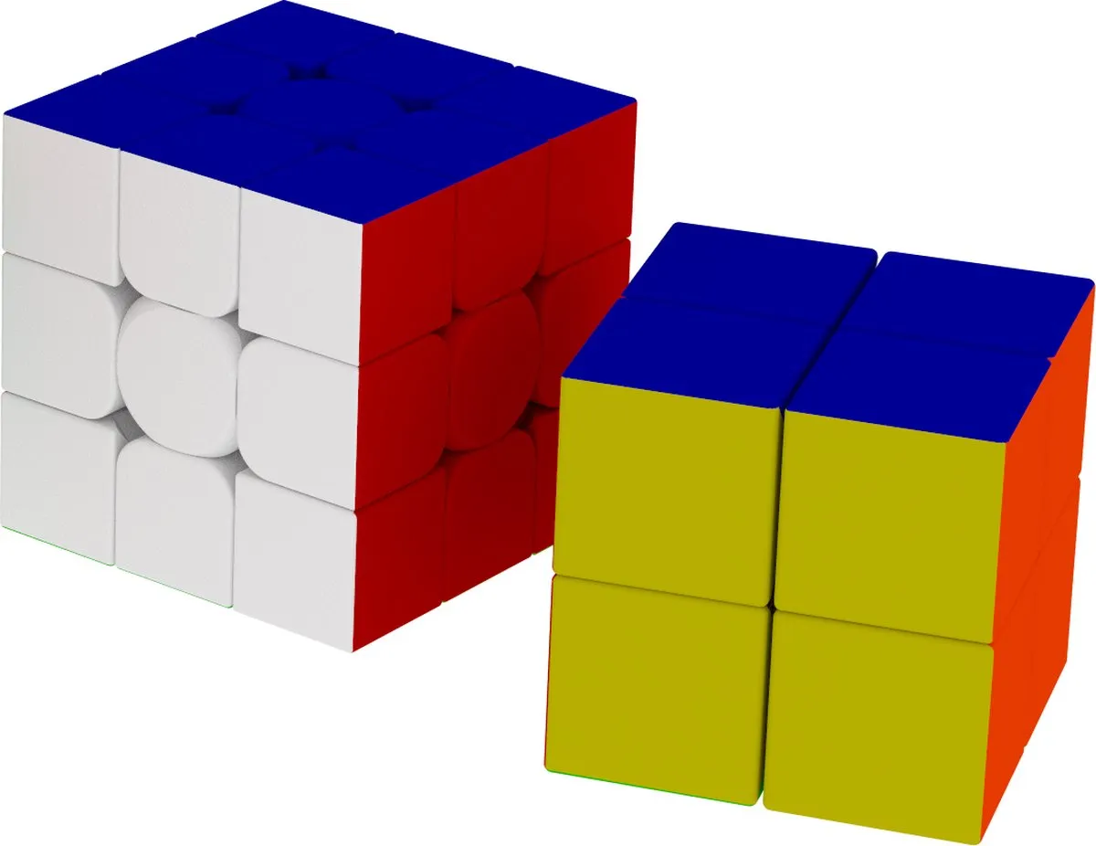 Goliath Nexcube Combo Pack Speedcubes 3x3 & 2x2 - 919903