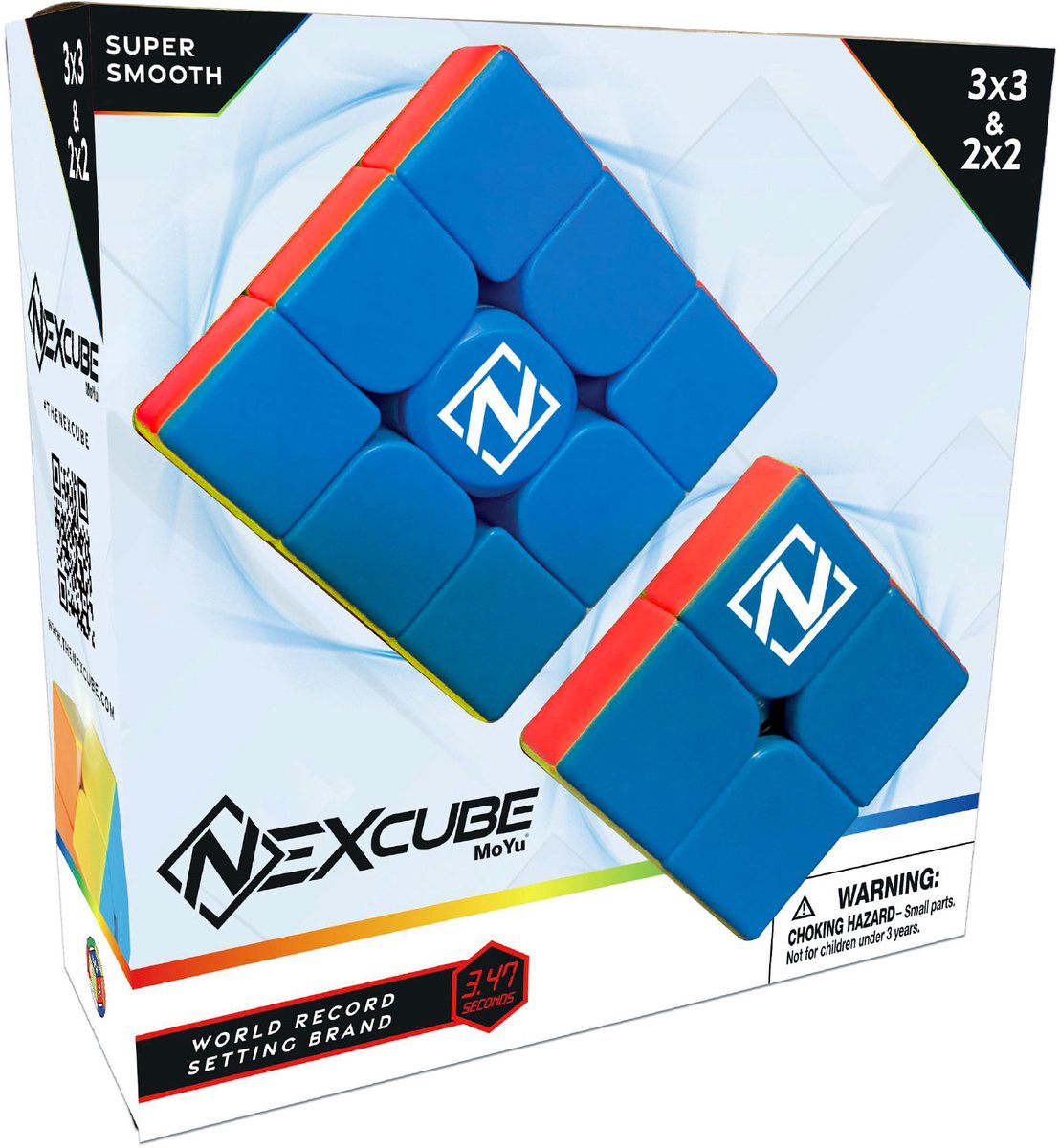 Nexcube Combo Pack 3x3 + 2x2 Stackable - Speed cube - Snelste speedcube op de markt!