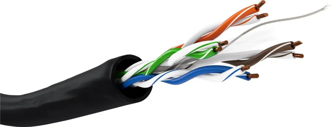 Goobay U/UTP CAT6 Outdoor Netwerkkabel 100m - AWG23 - Zwart
