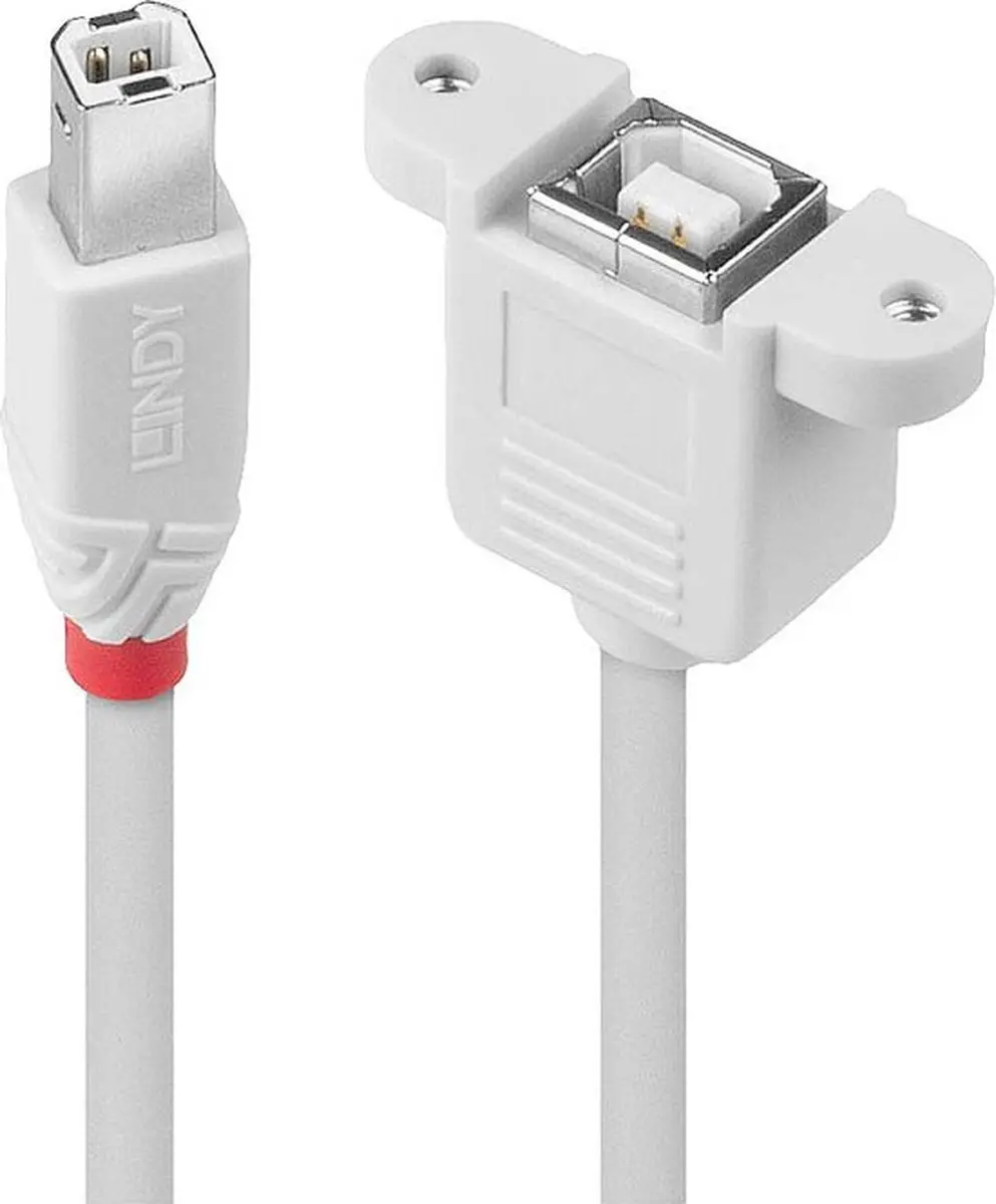 Lindy USB 2.0 USB-B Kabel 1m
