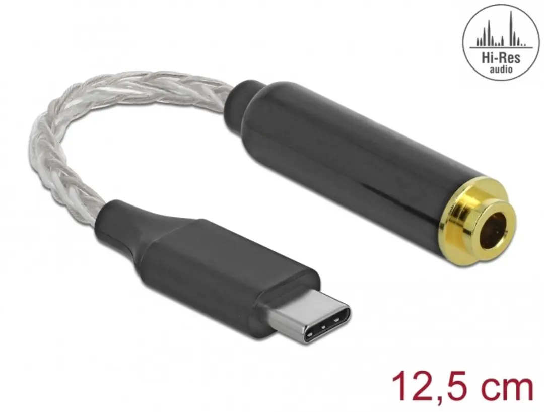 Delock Audio Adapter USB-C naar 4.4mm Jack