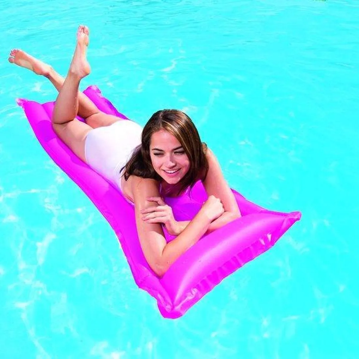 Bestway Zwemmatras 183x69cm - Roze