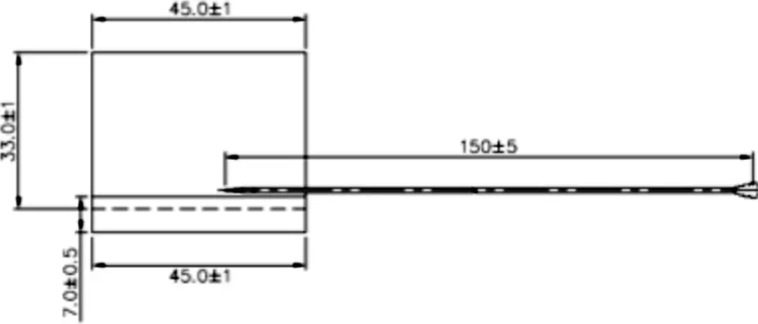 Delock LTE PCB Antenne MHF IPEX 2 - 3,5 dBi - 0,15m - Zwart