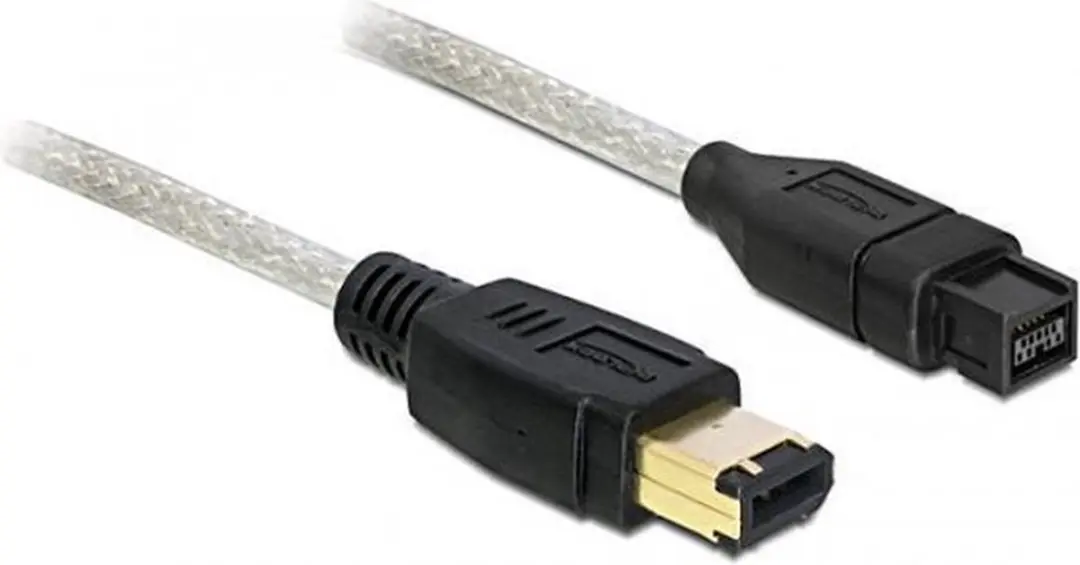 Delock Firewire Kabel 1m - Grijs