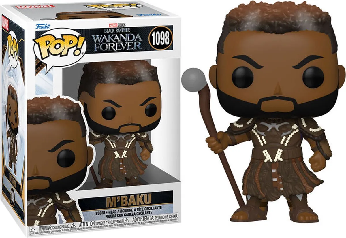 Funko Marvel POP! Black Panther M'Baku 63942 - Multicolor